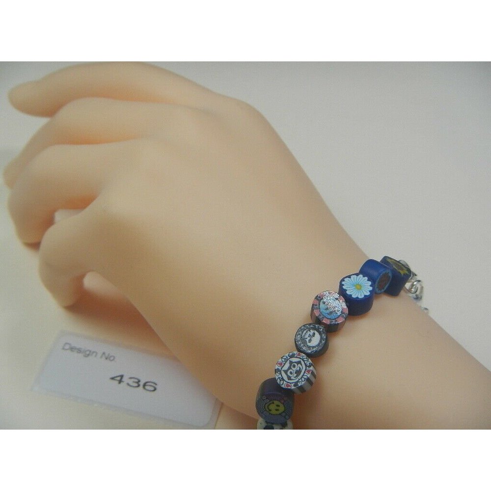Dalmatian Jasper Gemstone Bracelet-Facilitate-clarity of mind #436